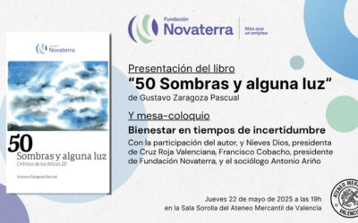 INVITACIÓN Presentación libro «50 sombras y alguna luz» y mesa coloquio Bienestar en tiempos de incertidumbre