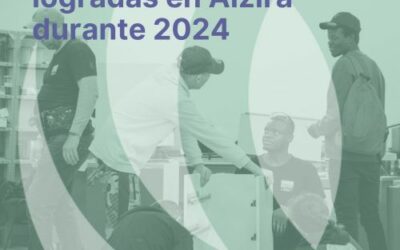 Fundación Novaterra Alzira acompaña a más de 100 personas contratadas y más de 60 insertadas en 2024