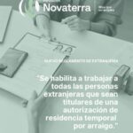 Post Nuevo Reglamento de Extranjería para we
