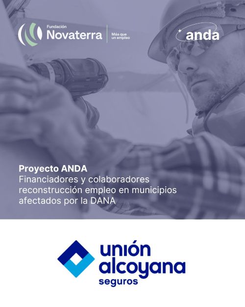 Unión Alcoyana colabora con el empleo inclusivo tras la DANA junto a Fundación Novaterra