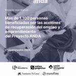 Fundación Novaterra y Proyecto ANDA acompañan a más de 120 personas en su inserción laboral en el primer aniversario DANA Proyecto ANDA para web