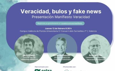 Próximo NOVA_Talks jueves 12 de febrero sobre «Veracidad, bulos y fake news» y presentación Manifiesto