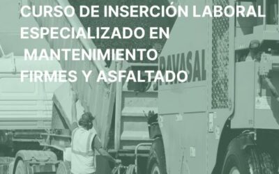PAVASAL y Fundación Novaterra impulsan un curso de inserción laboral especializado en mantenimiento de firmes y asfaltado