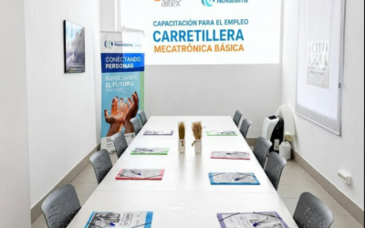 Fundación Novaterra Alcoy y Aitex inician curso de Carretillera y Mecatrónica Básica para mujeres