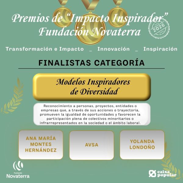 Finalistas de «Modelos Inspiradores de Diversidad»: Confianza, acogida y talento sin etiquetas